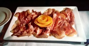 Prosciutto at Piccolo Sogno Due